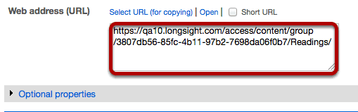 Copy the URL.