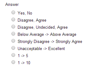 Select Answer(s) from list.