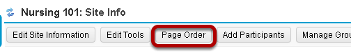 Click Page Order.